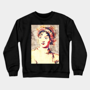 Jane Austen Pop Art Crewneck Sweatshirt